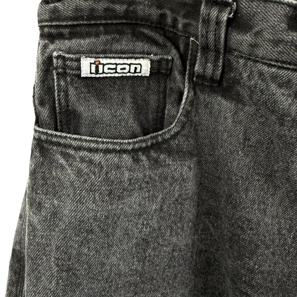 Icon Barrier Pants Men's 38 Black Super Duty Asphalt Technologies Motorcycle - Picture 3 of 16